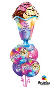 Have A Sweet Sundae Birthday Balloon Bouquet