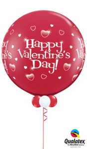 Jumbo Valentine Balloon Bouquet