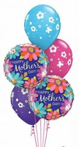 Mothers Day Floral Balloon Bouquet